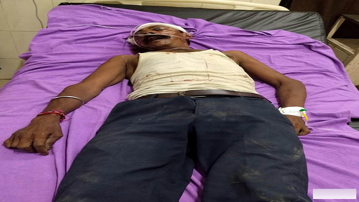 ट्रेन की चपेट में आने से युवक हुआ घायल, पहचान के लिए पुलिस ने सोशल मीडिया मे फोटो किया वायरल