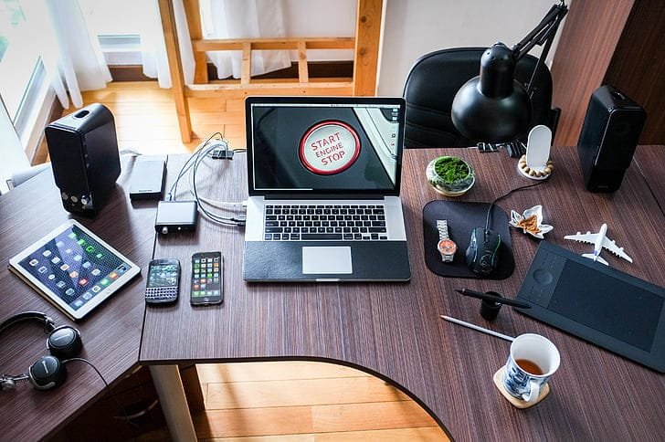 Editorial team workspace