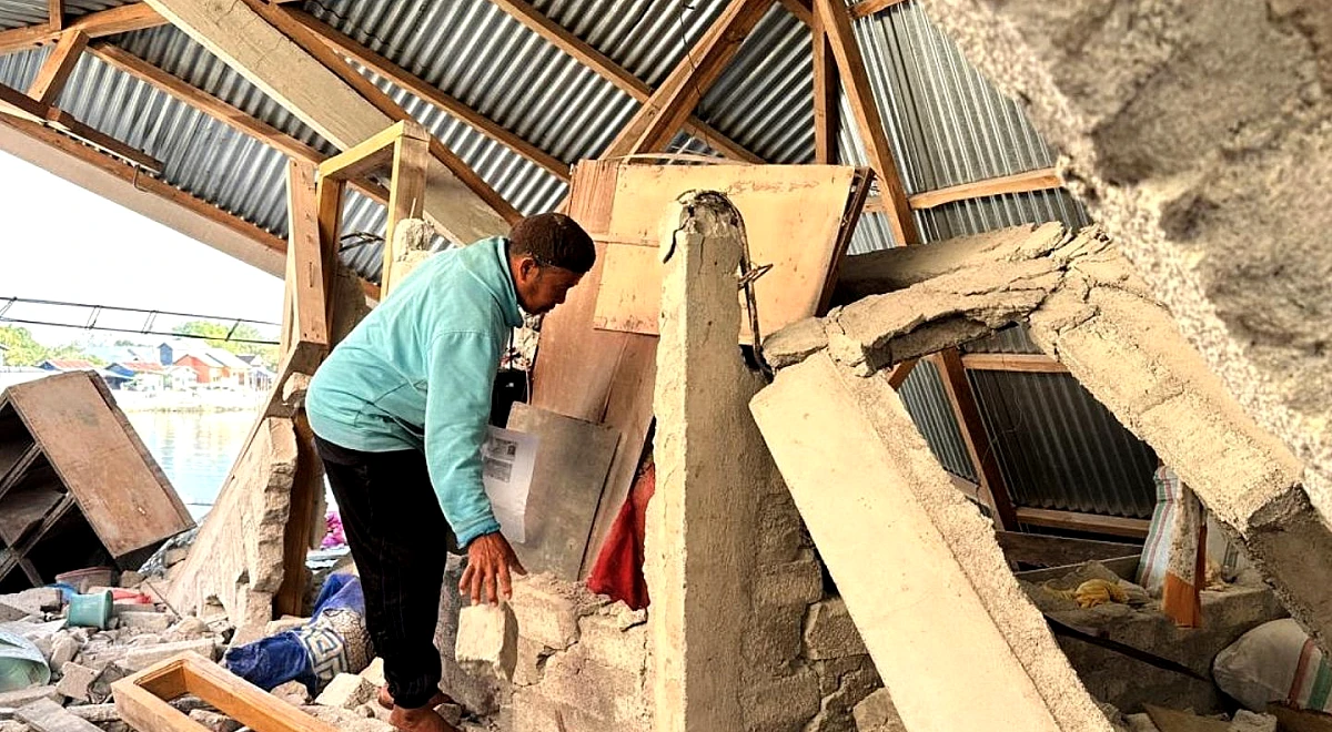इंडोनेशिया में आए भूकंप में 53 लोगों की मौत के कुछ दिनों बाद, फ्लोरेस द्वीप पर 5.9 तीव्रता का एक और भूकंप आया