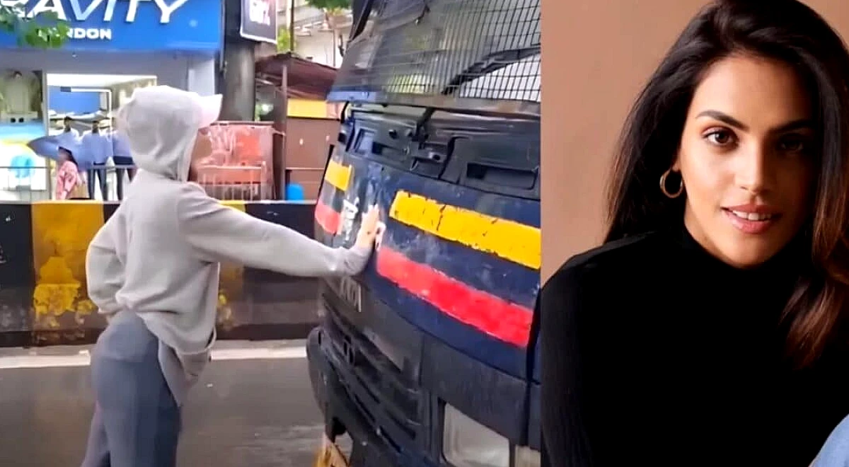 जेन जेड के विरोध के बीच पुलिस वैन रोकने वाली मुंबई मॉडल अब FIR वापस लेने, धमकियों पर कार्रवाई की मांग कर रही है