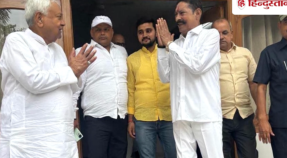 हाथ जोड़ा और फिर मुस्कुराए, नीतीश कुमार से खास अंदाज में मिले अनंत सिंह