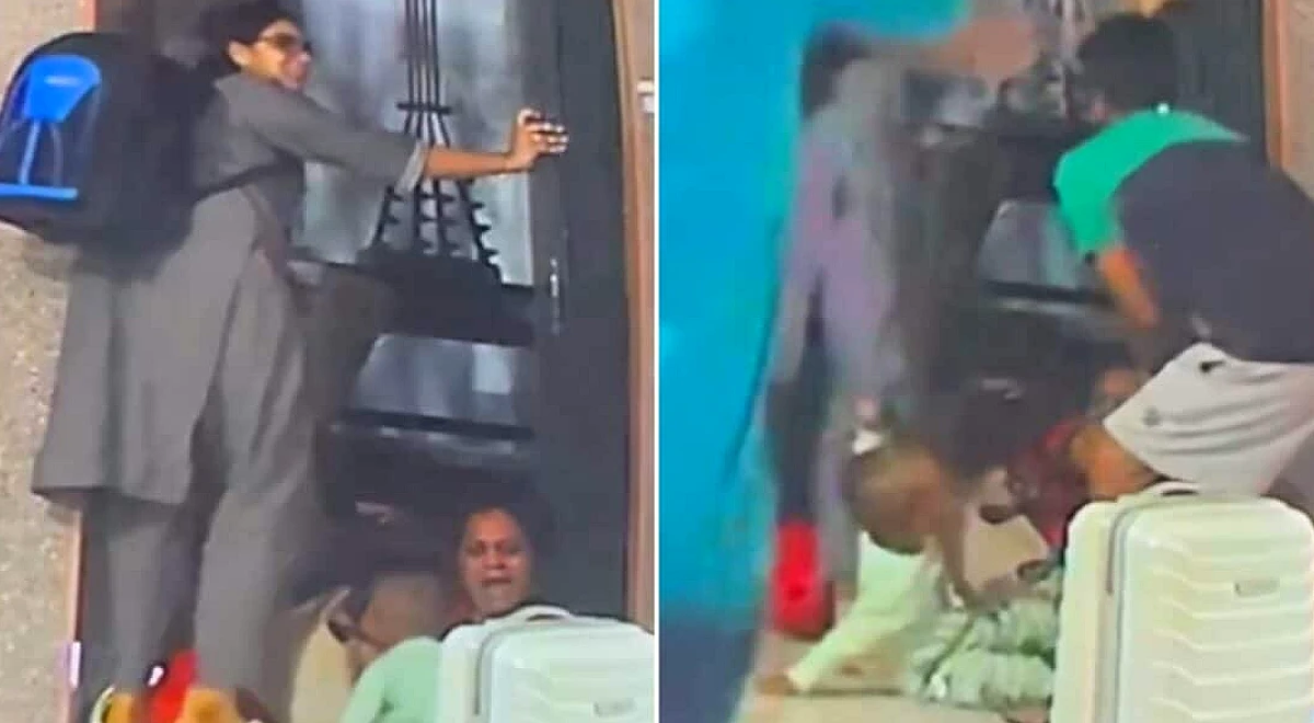 कैमरे पर: आवासीय सोसायटी में लिफ्ट और फर्श के बीच कुचली गई आंध्र की महिला, बाद में मौत