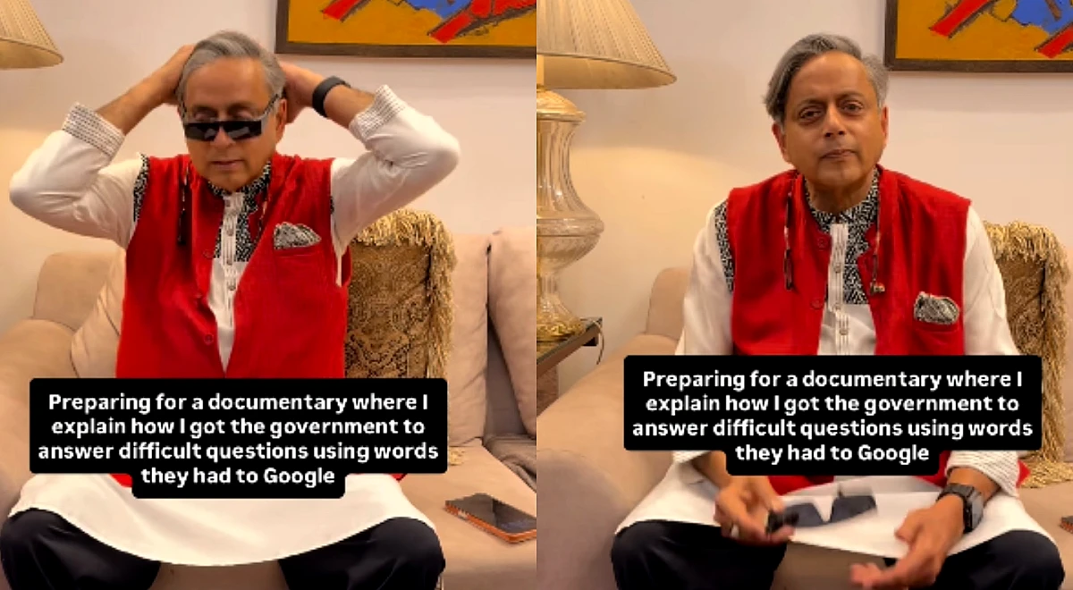 शशि थारूर ने 'नेटफ्लिक्स डॉक्यूमेंट्री' ट्रेंड में सरकार को गूगल शब्दों से जवाब देने पर सवाल उठाए