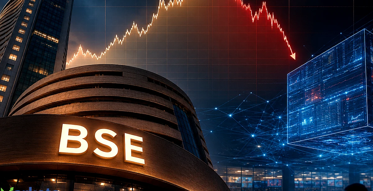 BSE शेयरों में दिन की ऊंचाई से 3% से अधिक की गिरावट, रिपोर्ट में दावा- NSE अपने प्लेटफॉर्म पर ट्रेड कराने पर विचार कर रहा है