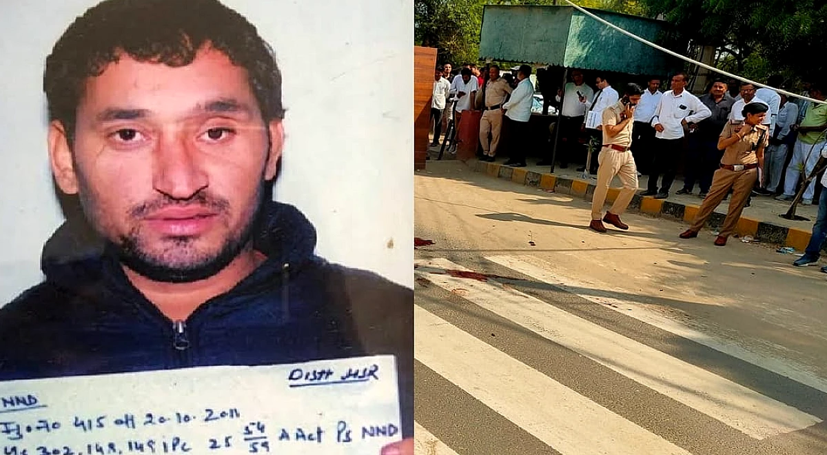 हिसार कोर्ट परिसर में फायरिंग: गैंगस्टर विनोद काणा की गोली मारकर हत्या, साथी गंभीर हालत में अस्पताल में भर्ती