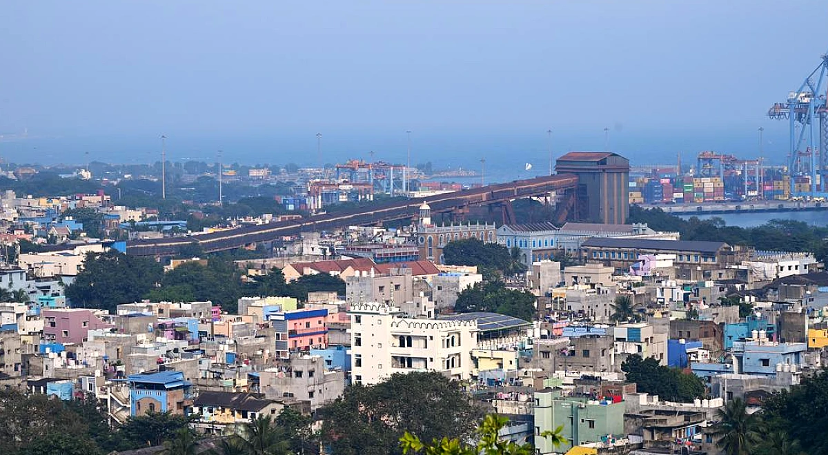 काली धूल चोक विशाखापत्तनम में रहती है