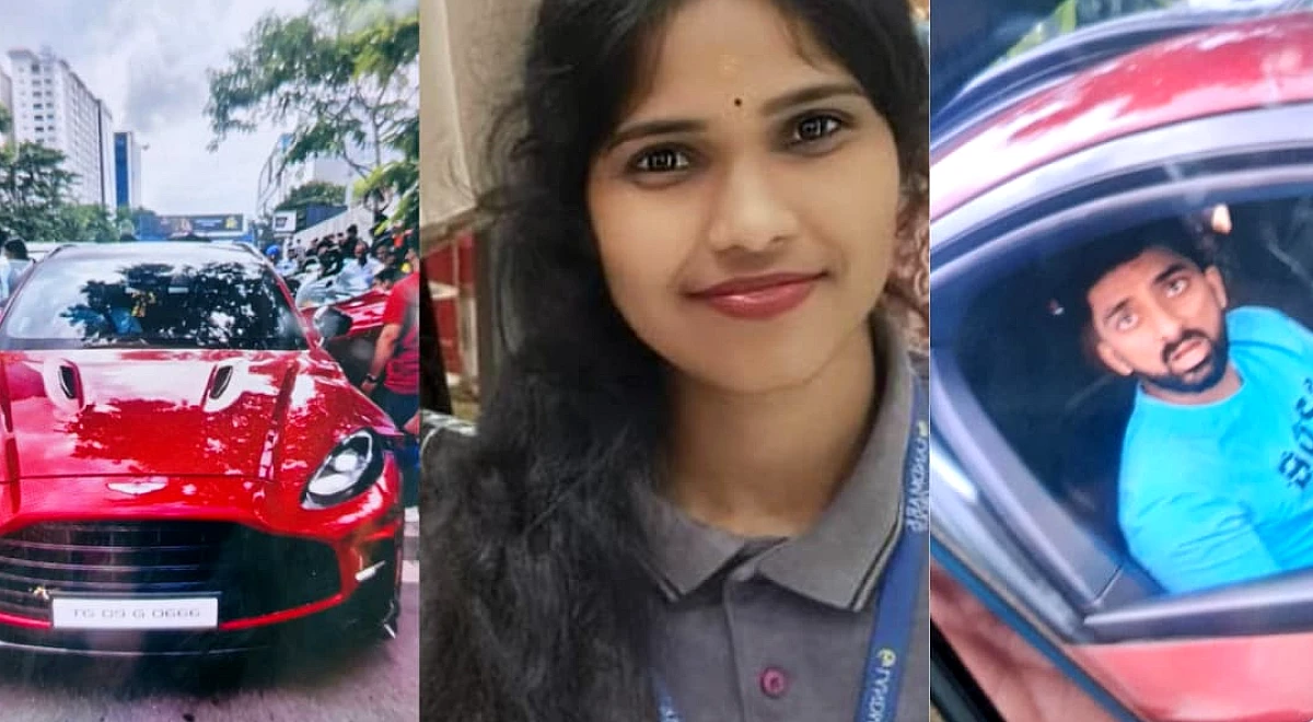 तेज रफ्तार एस्टन मार्टिन ने हैदराबाद में 26 वर्षीय महिला की जान ले ली, राज्यसभा सांसद के बेटे पर आरोप