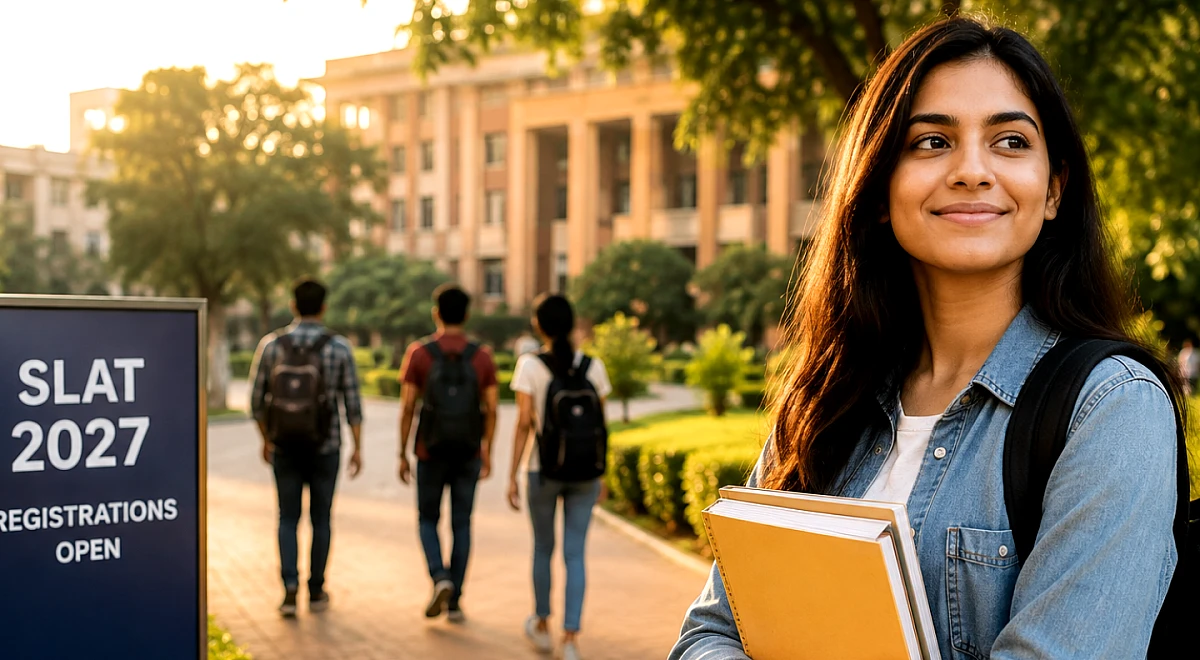 SLAT 2027 पंजीकरण slat-test.org पर शुरू; परीक्षा 19 और 26 दिसंबर को होनी है