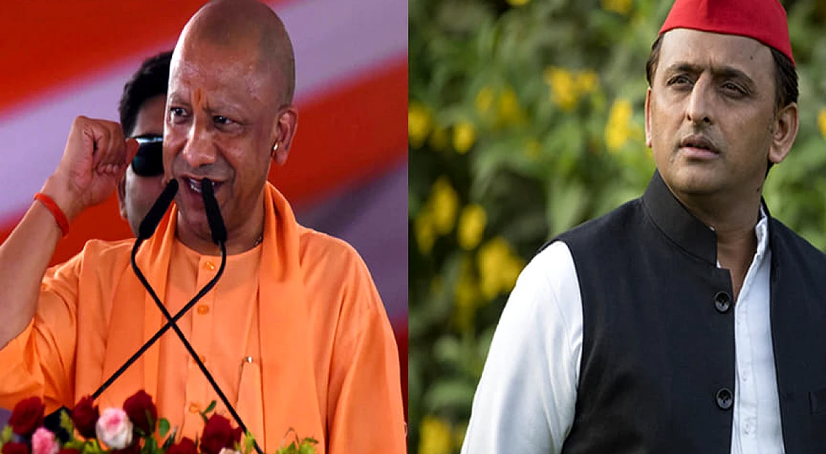 यूपी: सीएम योगी बोले- सपा के पीडीए में पी का मतलब पाकिस्तान, अखिलेश का पलटवार- ये नहीं जानते बहुरंग