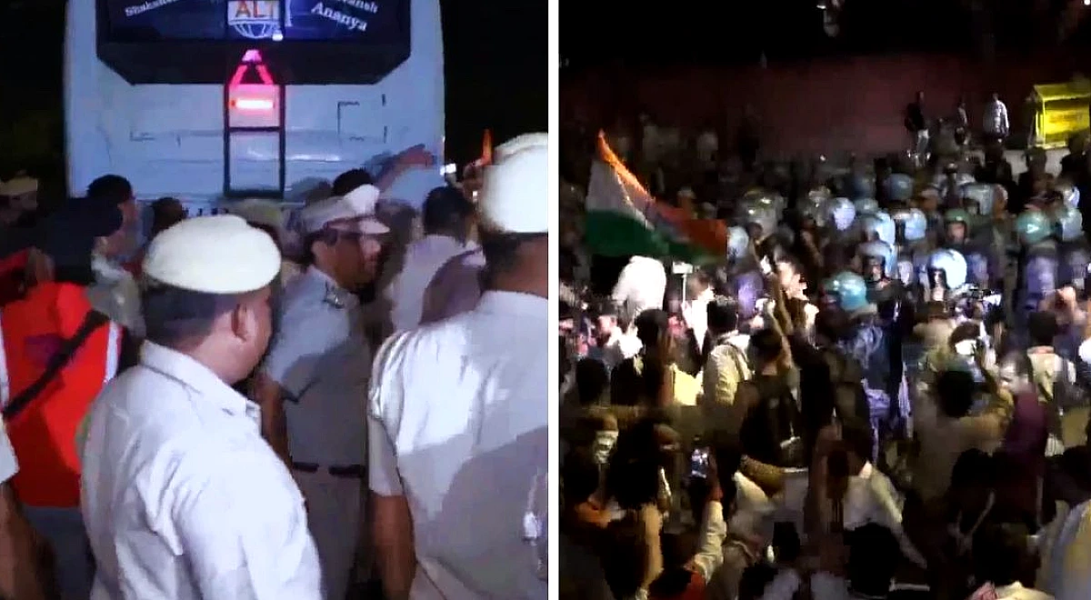 जंतर-मंतर पर गरमाया माहौल, आरक्षण के खिलाफ जुटे लोगों को RAF ने हटाया