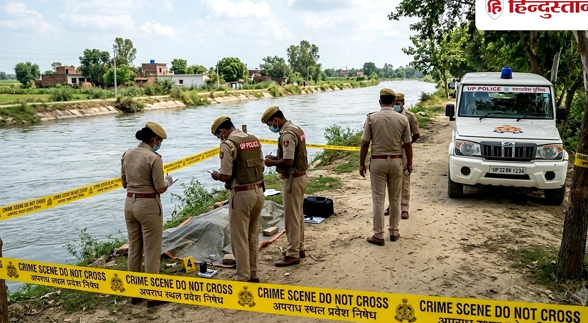पिता की हत्या में बेटी और उसके प्रेमी पर शक, कत्ल के बाद नहर के पास फेंकी लाश