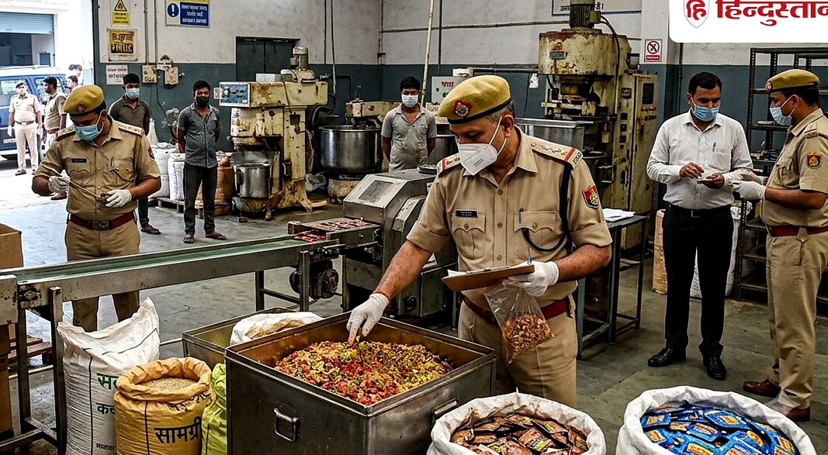 लखनऊ-कानपुर में पान मसाला फैक्ट्रियों पर छापा, FSDA ने जब्त किया 15.70 करोड़ का मिलावटी माल