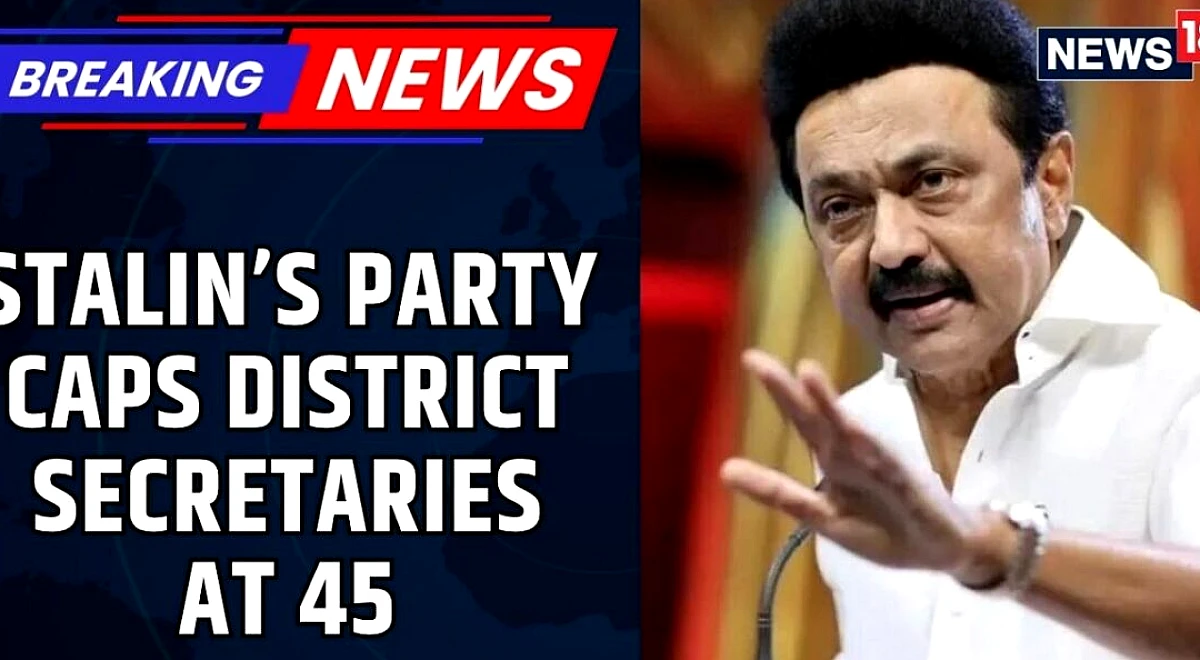 DMK’s Big Youth Push: District Secretaries’ Age Capped at 45 After 2026 Poll Setback