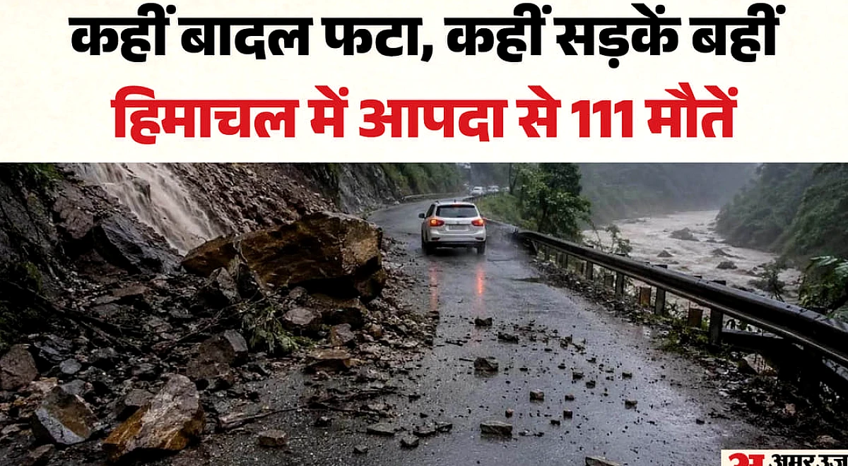 हिमाचल में कुदरत का कहर: 111 लोगों की गईं जानें, 743 मकान और 11 पुल हुए तबाह; सिरमौर में सबसे अधिक 87 मौतें