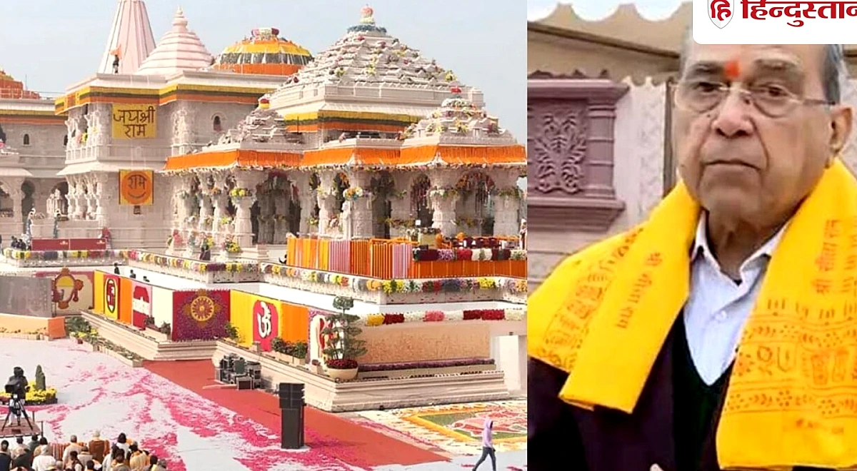 राम मंदिर ट्रस्ट के जुटाए धन से बना, नृपेंद्र मिश्रा ने निर्माण पर दिया नया अपडेट; 70 में से 60 काम पूरे