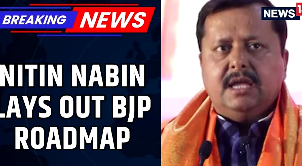 Nitin Nabin’s First Message as BJP Chief: Focus on Youth, Development &amp; Grassroots Outreach