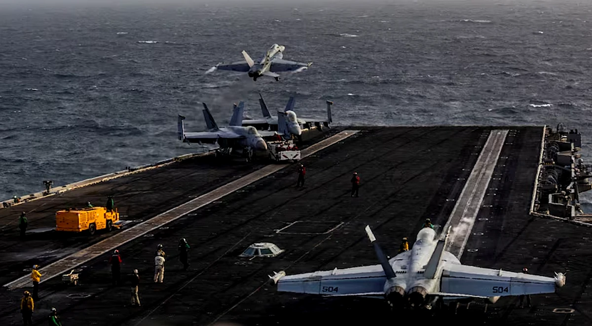 World News Updates: CENTCOM commander visits US aircraft carrier for second time amid morale concerns