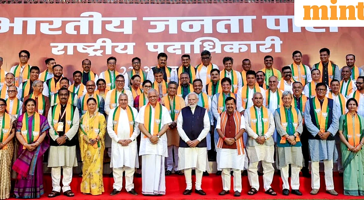 PM Modi meets BJP’s new national team after party slams CWC over ‘Vande Mataram’ resolution
