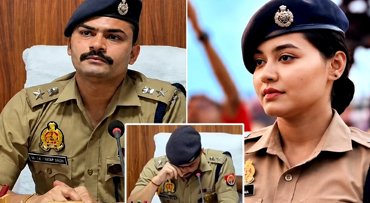 संभल: विदाई में रो पड़े SP केके बिश्नोई, IPS पत्नी ने शेयर की खास पोस्ट