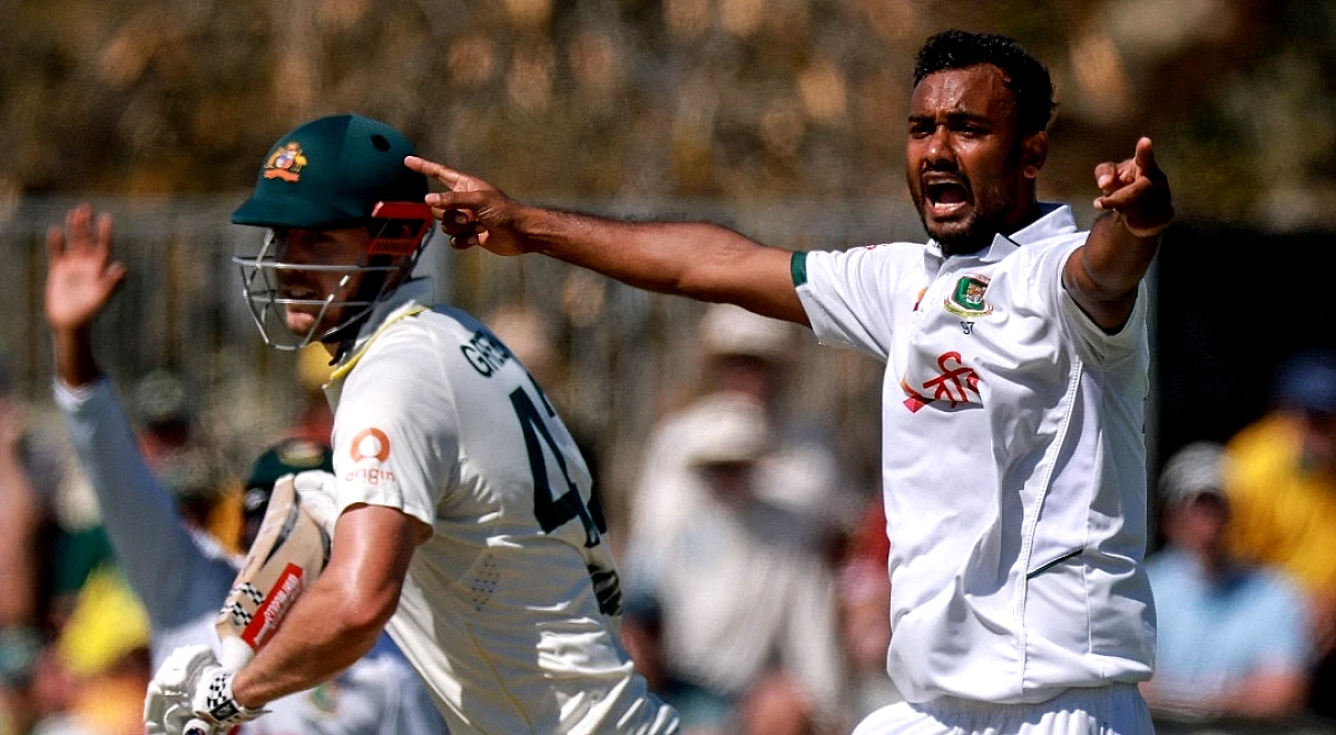 Shoriful Islam scripts history with seven-wicket haul vs Australia in Mackay Test