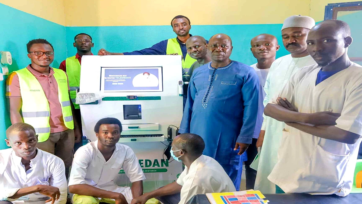 In rural Chad, solar kiosks bring healthcare closer