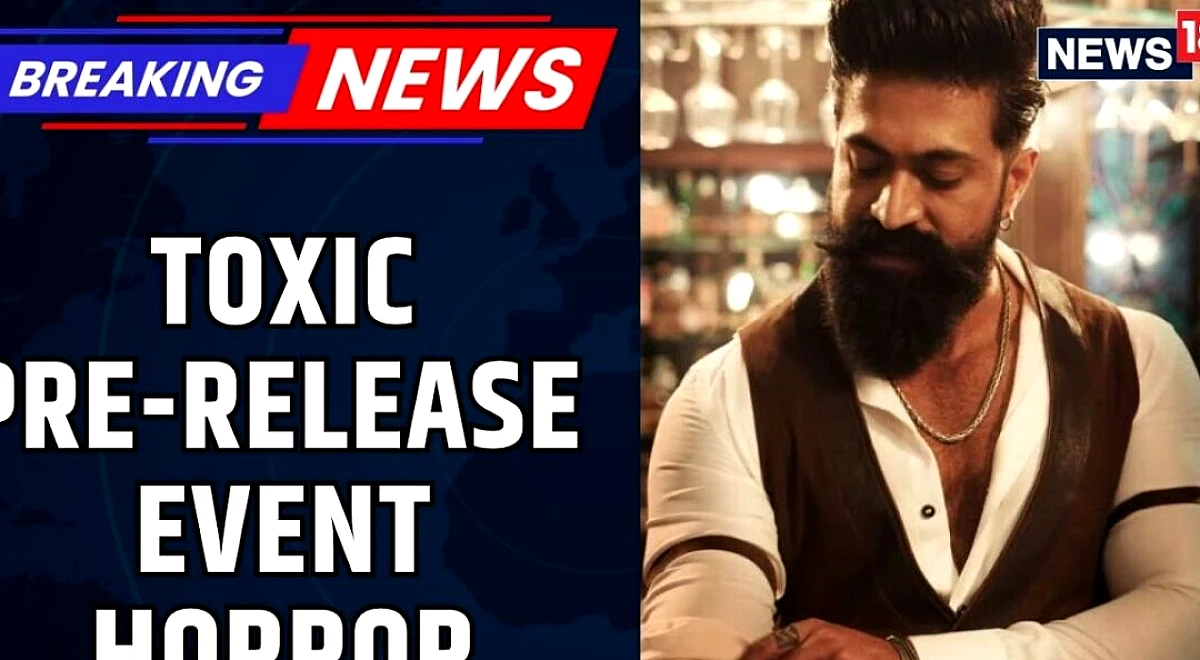 Yash’s Toxic Event Turns Chaotic: Sound System Collapses, Students Injured in Hyderabad