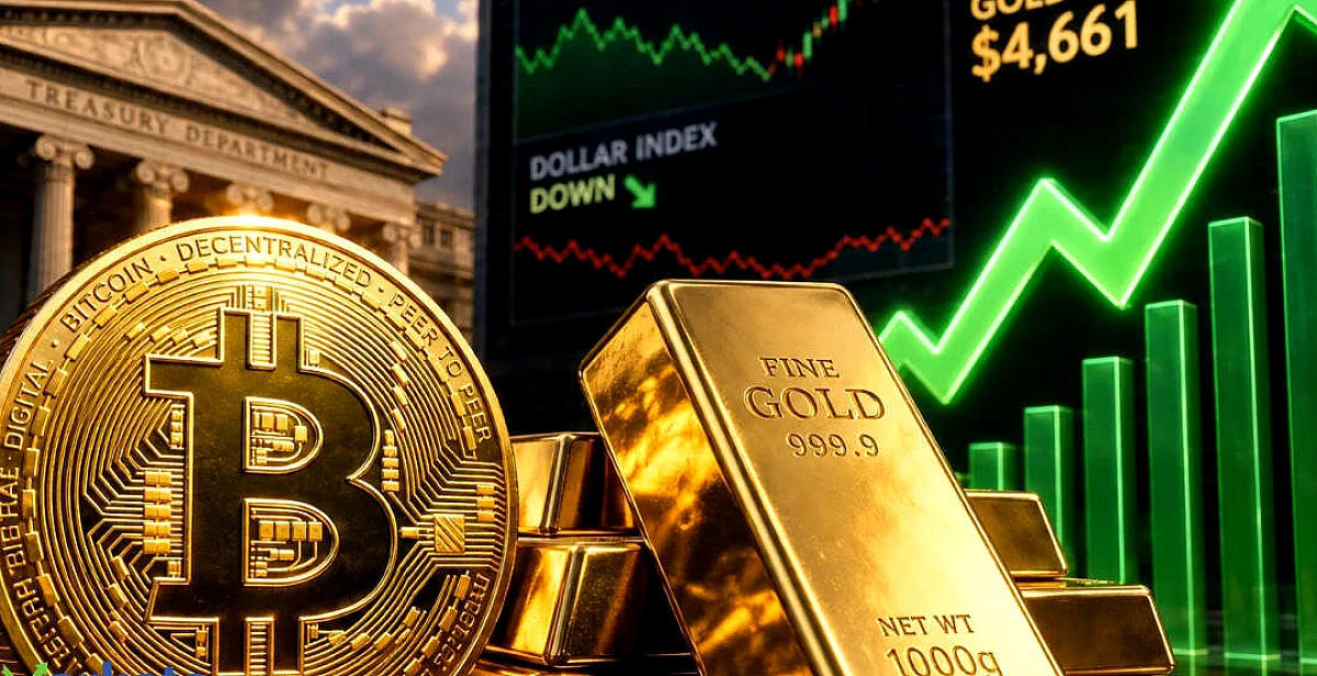 How bitcoin and gold went from a slump to an MVP week in just a few days