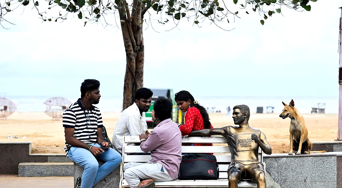 Beach: this third place in Chennai makes room for everyone