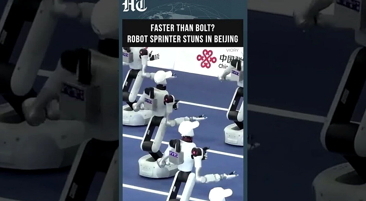 Chinese humanoid robot beats Usain Bolt’s 100m world record — but with a chaotic finish | Video