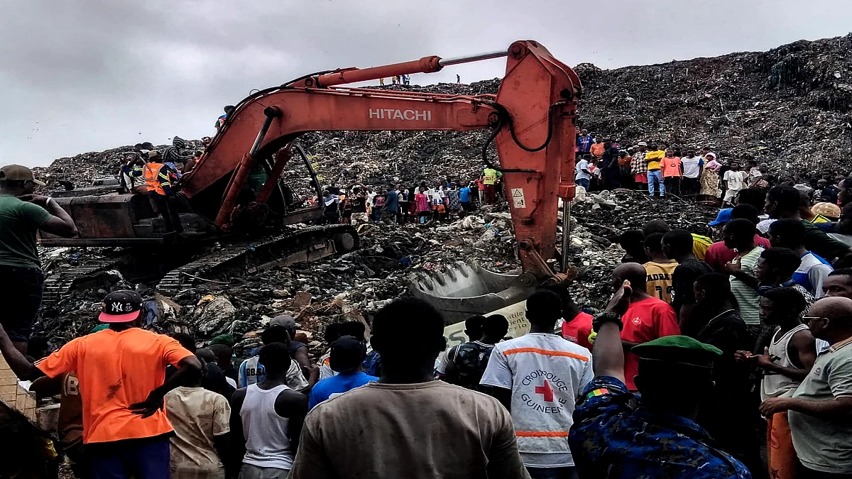 Landfill collapse in Guinea kills at least 22 people