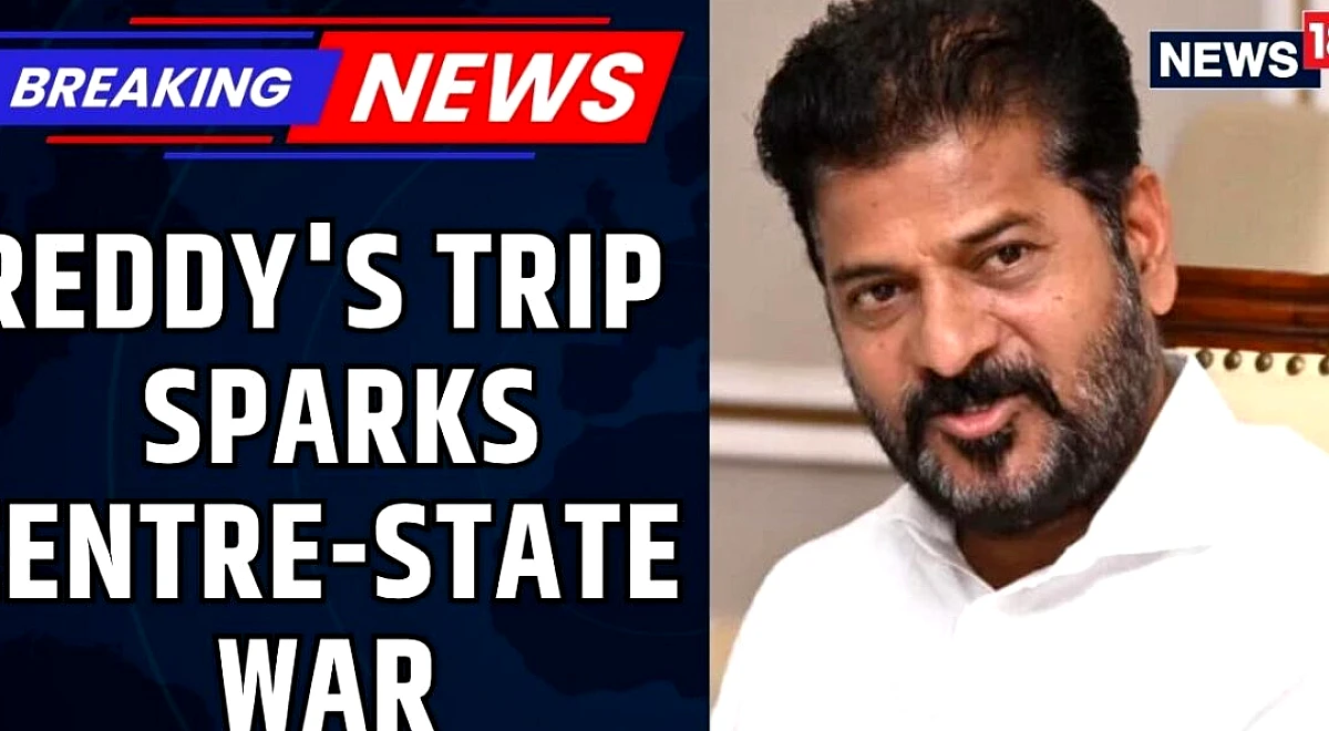 Why Was Revanth Reddy’s US Visit Blocked? MEA Decision Sparks BJP-Congress War