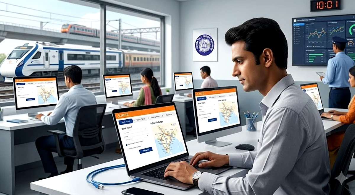 IRCTC to upgrade ticket booking system to reduce disruptions during peak hours