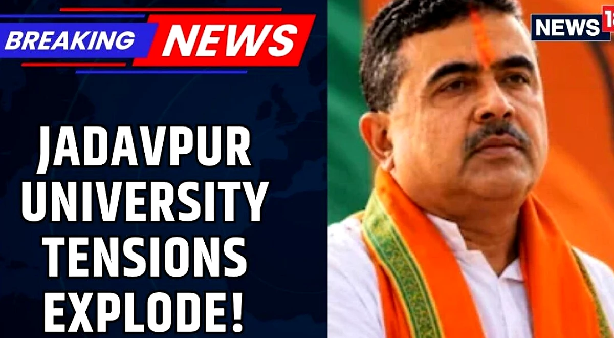Jadavpur University Clash: SFI Activists &amp; Police Face Off, Political War Erupts