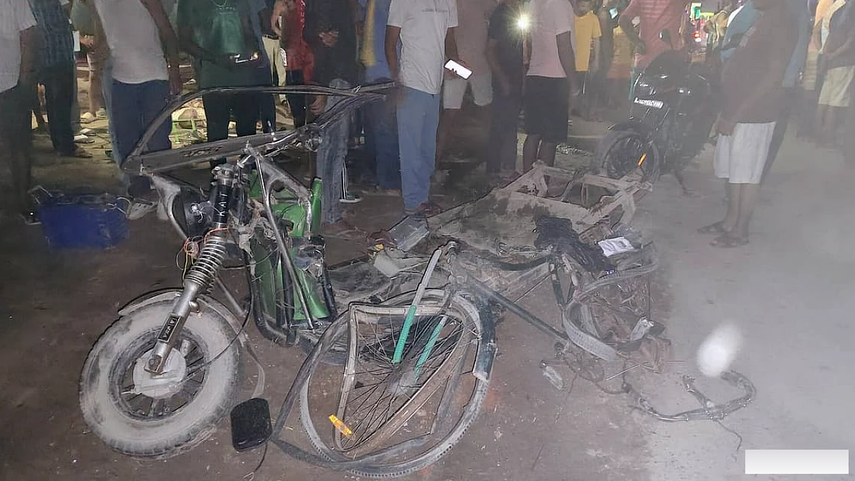 Bihar News: एनएच-722 पर मौत का कहर, अनियंत्रित हाइवा ने टोटो को रौंदा, ससुर-पतोहू की मौके पर मौत