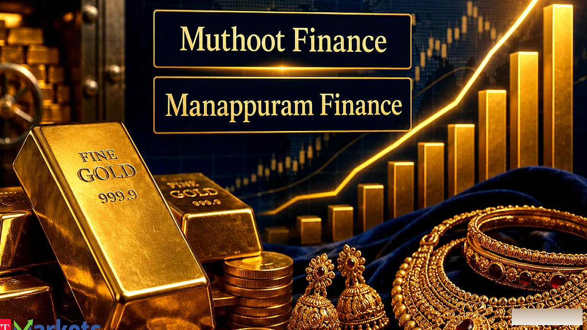 मुथूट फाइनेंस, मणप्पुरम फाइनेंस के शेयर 4 दिनों में 11% तक बढ़े, सोना 1.63 लाख रुपये के पार