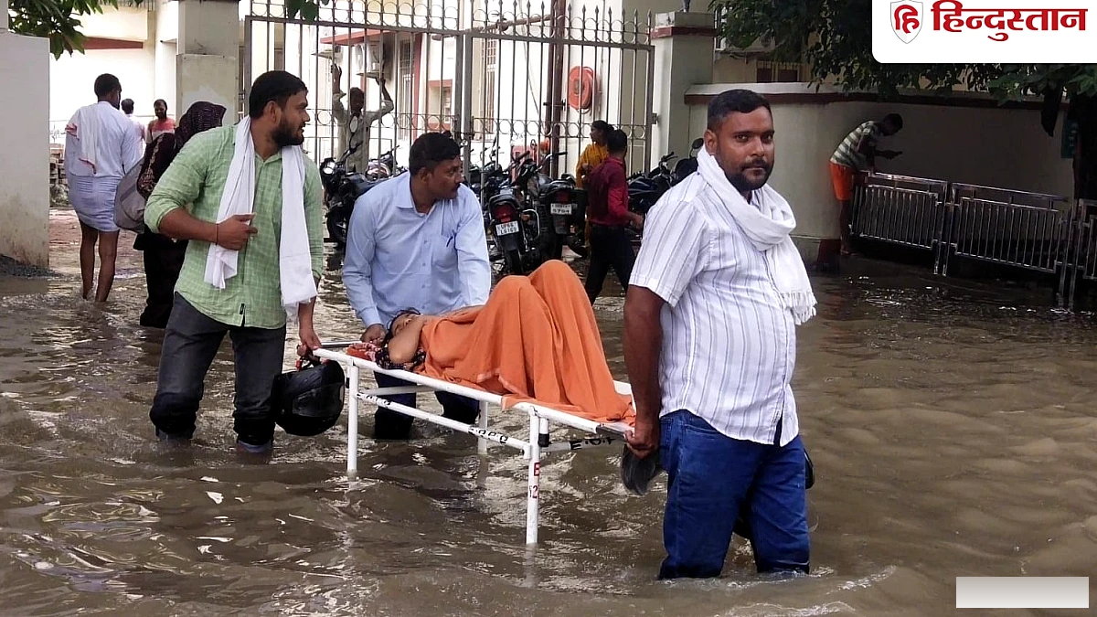 वाराणसी में बारिश का कहर, बीएचयू अस्पताल समेत कई इलाकों में भरा पानी, 5 की जान भी गई