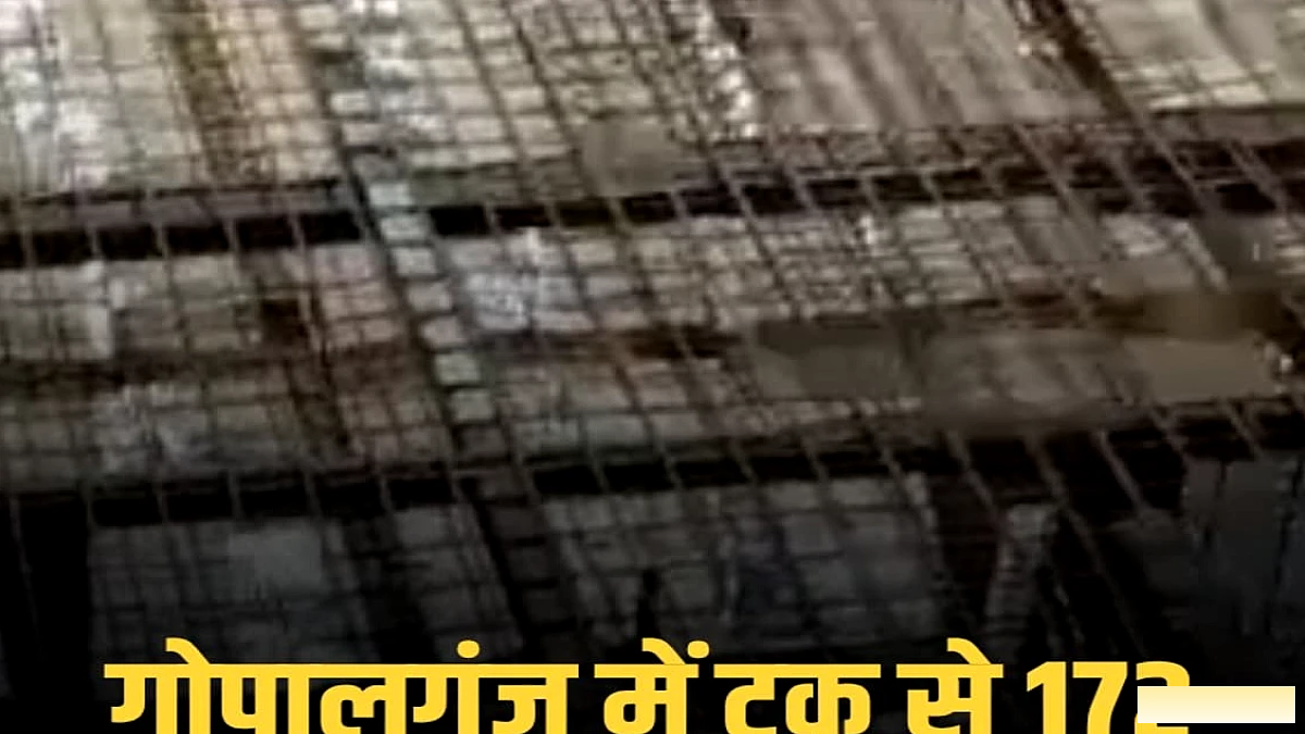 गोपालगंज में शराब तस्करी पर उत्पाद पुलिस का सख्त कार्रवाई: ट्रक से 172 कार्टन अवैध माल जब्त