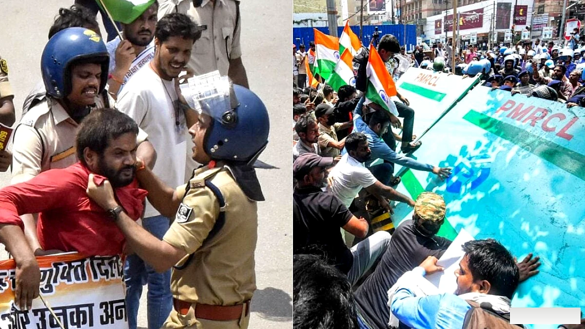 पटना में छात्रों के विरोध प्रदर्शन पर पथराव, लाठीचार्ज, पानी की बौछारें। वे विरोध क्यों कर रहे हैं?