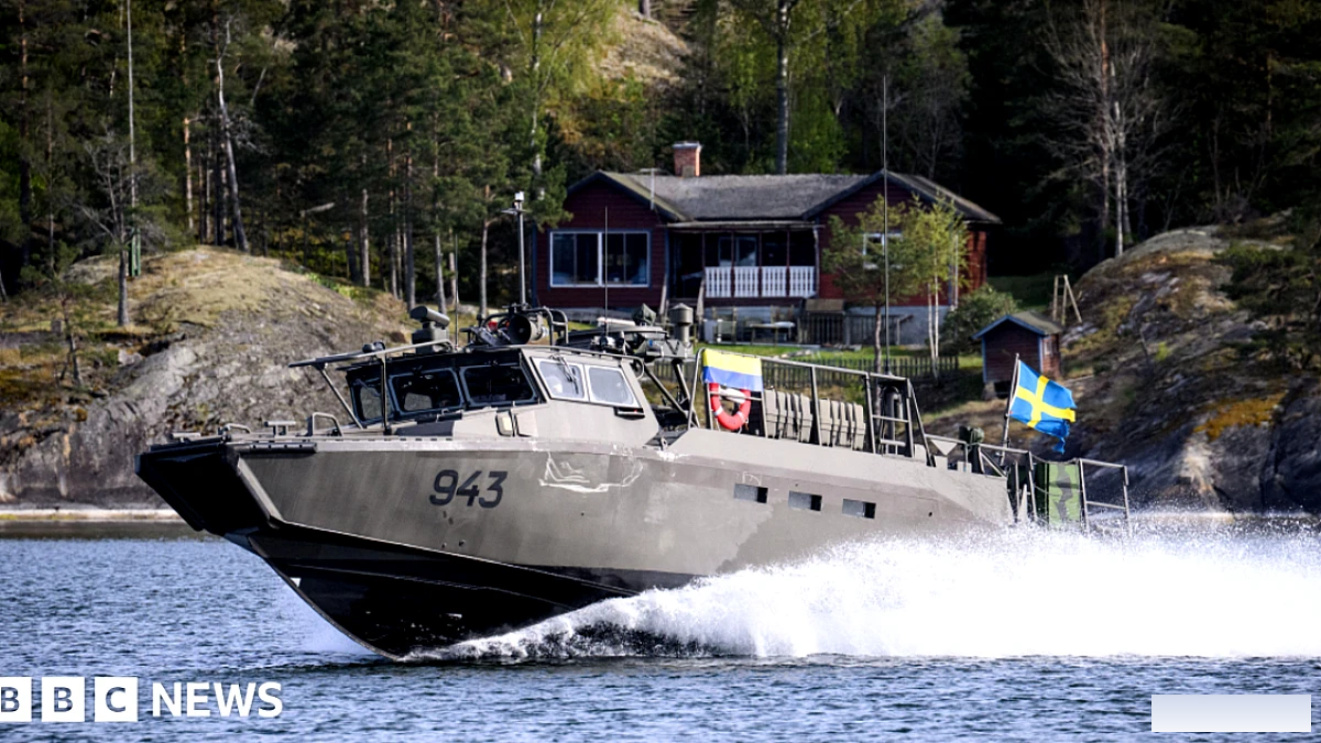 स्वीडिश सेना नौसैनिक अड्डे के पास रूसी स्वामित्व वाली संपत्ति पर कब्ज़ा करना चाहती है