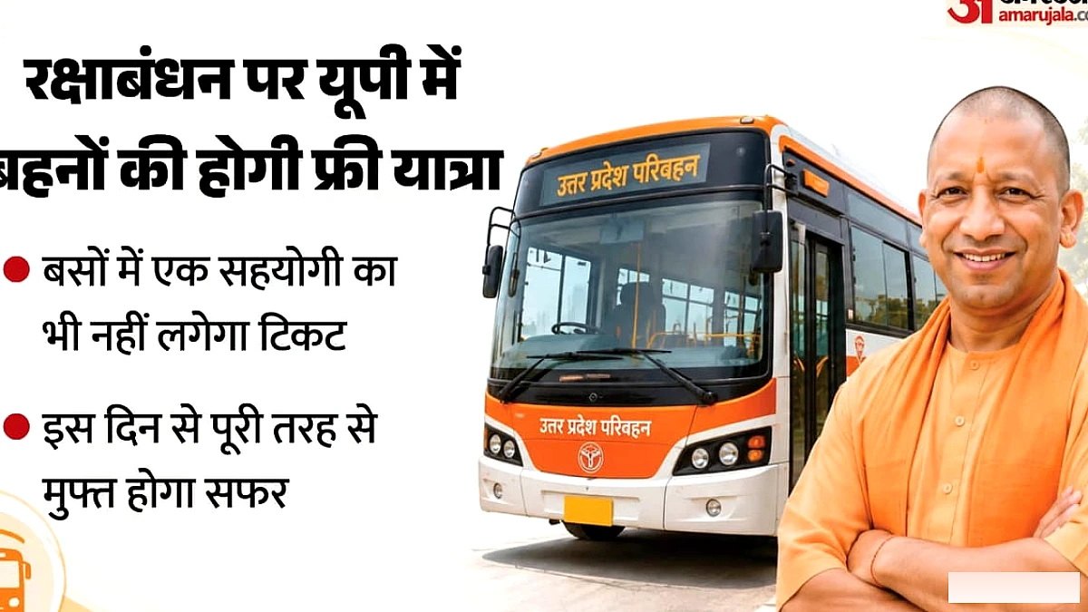 रक्षाबंधन पर महिलाओं को रोडवेज बस में निःशुल्क यात्रा का लाभ