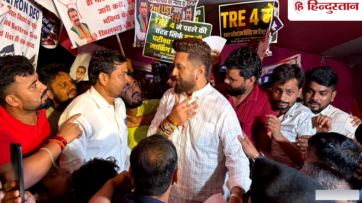 छात्रों पर लाठीचार्ज देख मन विचलित था, पटना में छात्रों के बीच पहुंचे चिराग पासवान; सम्राट चौधरी से मिल रखी मांगें
