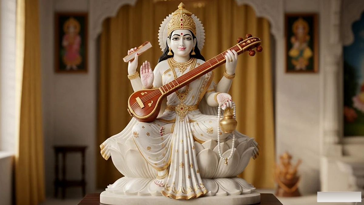 मप्र के उज्जैन संग्रहालय के भंडारण में किसी का ध्यान नहीं जाने वाली सरस्वती मूर्ति '78' ने संगीत इतिहास में 1,800 का अंतर कैसे पाट दिया?