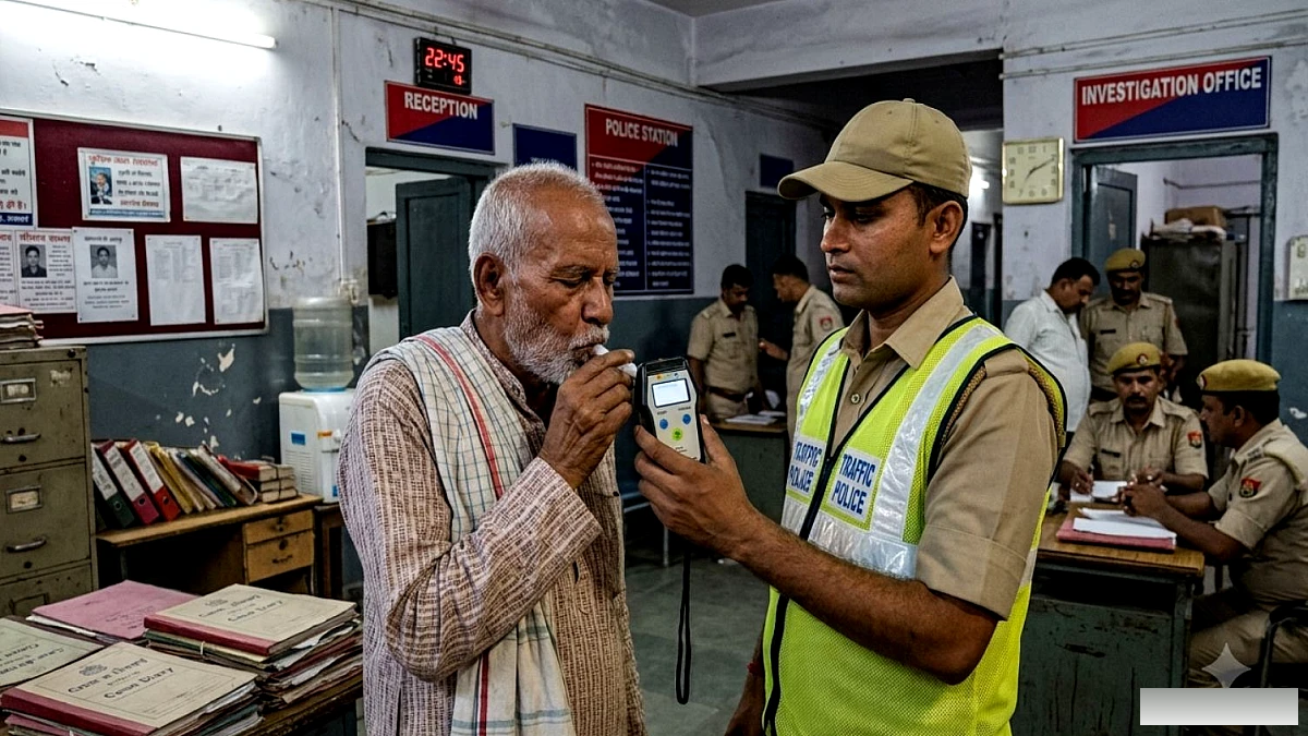 नशे में गाड़ी चलाने के लिए मामला दर्ज किया गया, जांच में पता चला कि मुंबई के 70 वर्षीय व्यक्ति को स्ट्रोक हुआ था