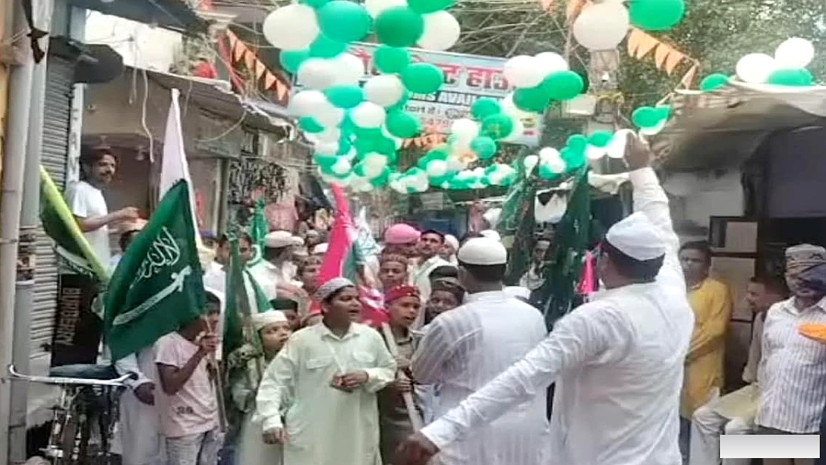 खगौल में पैगंबर साहब की 1501वीं जयंती धूमधाम से मनाई गई, निकला भव्य जुलूस