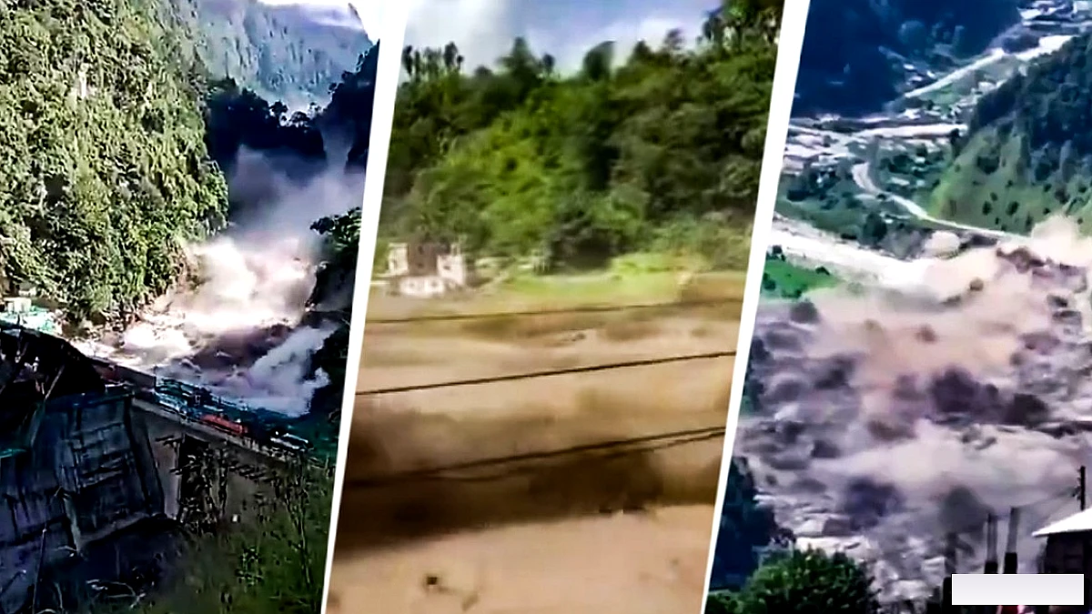 सांप की तरह लहराती, बलखाती, चट्टानों से टकराती... आज नेपाल में भोटे कोशी प्रलय की जीवित धारा थी!