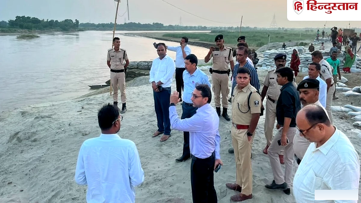 सीतामढ़ी में तटबंधों को खंगाल रहे डीएम-एसपी, 2-3 दिन बहुत अहम; कंट्रोल रूम शुरू