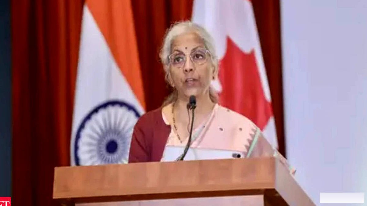 वित्त मंत्री सीतारमण ने कनाडाई निवेशकों को लुभाने के लिए वित्तीय क्षेत्र में उछाल का हवाला दिया