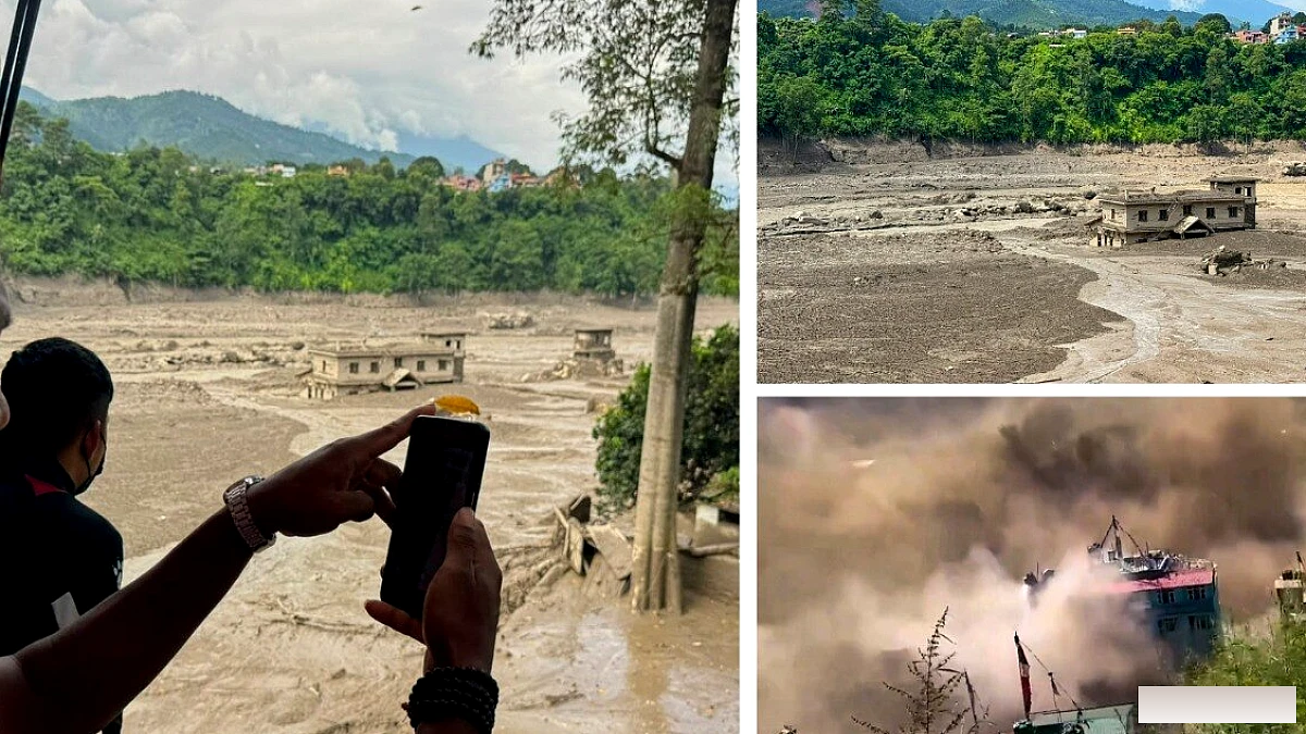 भोटेकोशी में 55KM की रफ्तार से फ्लैश फ्लड, जो आया बहता चला गया... मचा मौत का तांडव
