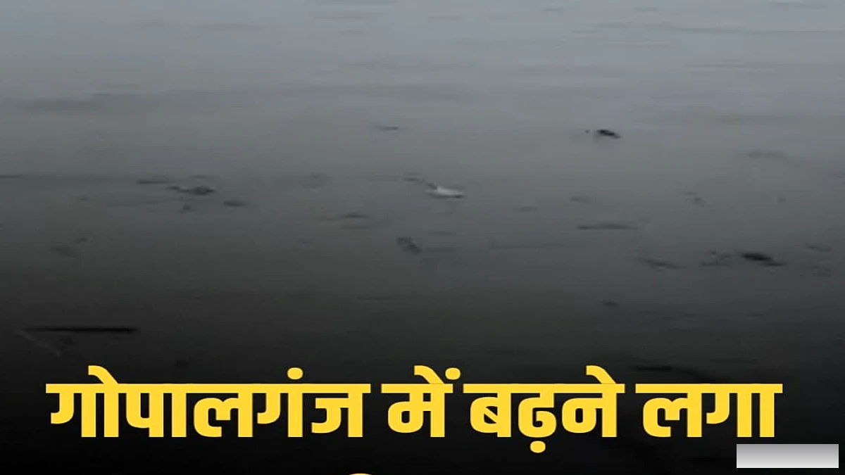 गंडक के जलस्तर में बढ़ोतरी, डुमरिया घाट पर उफान – गोपालगंज में तिब्बती ग्लेशियर फटने से जल स्तर में उछाल