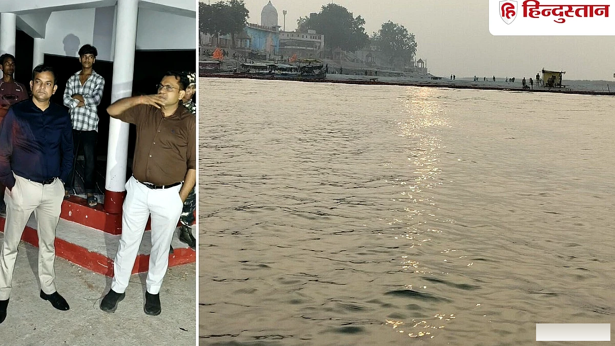 बस्ती में घटा सरयू का जलस्तर, बाढ़ के अलर्ट पर महाराजगंज एडीएम ने निचलौल में किया कैंप